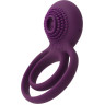 Эрекционное виброкольцо с подхватом мошонки SVAKOM TAMMY S38